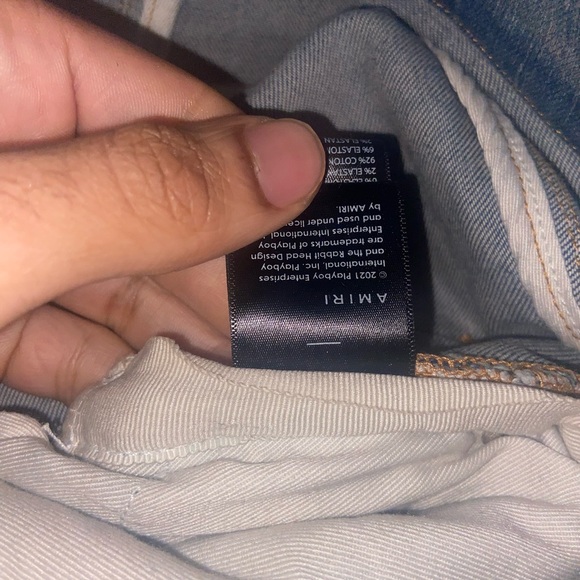 Amiri playboy magazine jeans - Picture 6 of 7